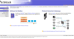 Desktop Screenshot of focus-sw.com