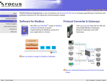 Tablet Screenshot of focus-sw.com